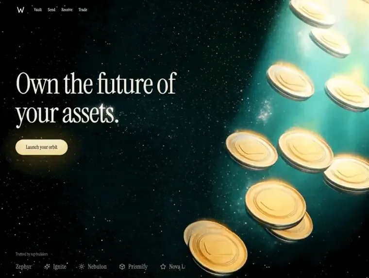 Web3 Website — secondary experience