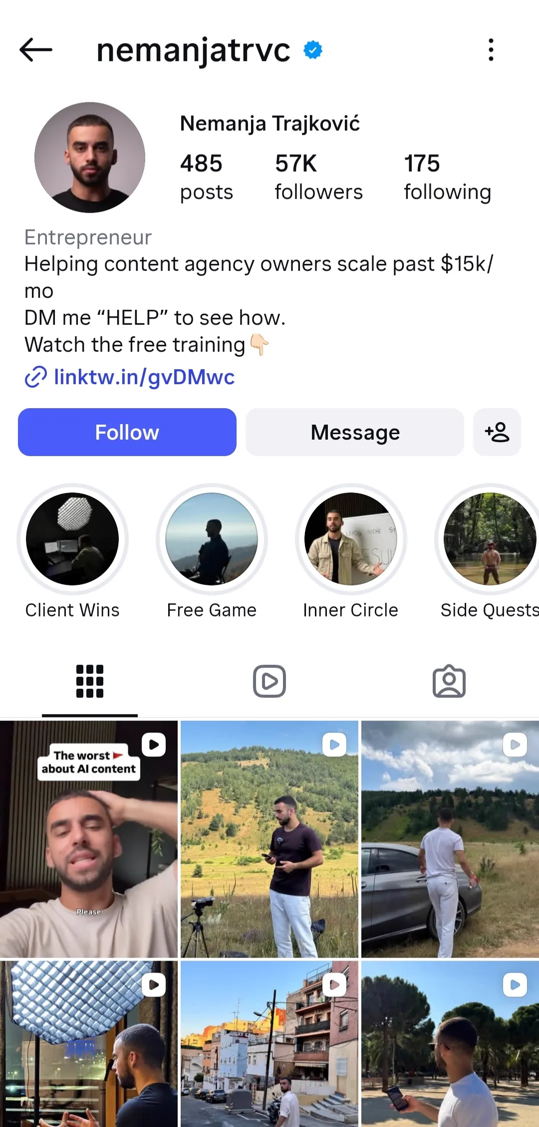 Managed profile